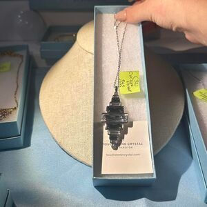Swarovski Women's Black and Silver Jewellery